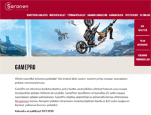 Tablet Screenshot of game-pro.fi